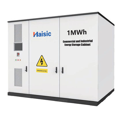 quality 200KW/1MWH Sistem Baterai Penyimpanan Surya Hibrida BESS factory